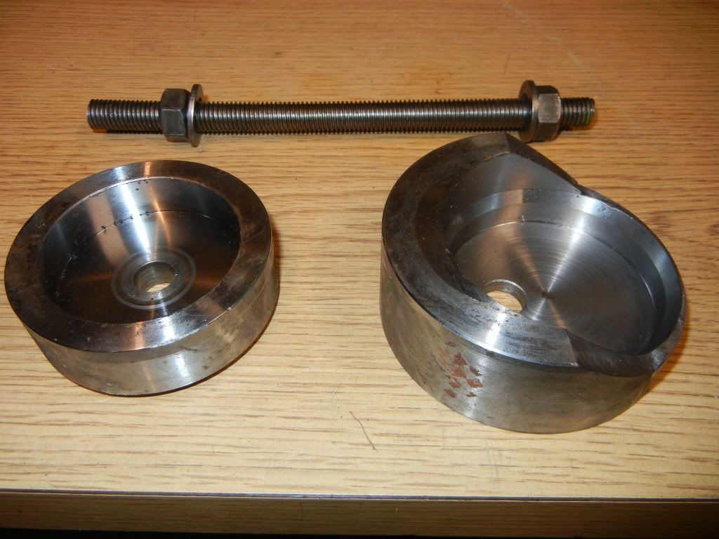 FS rear axle suspencion bushing replacement tool VW Vortex